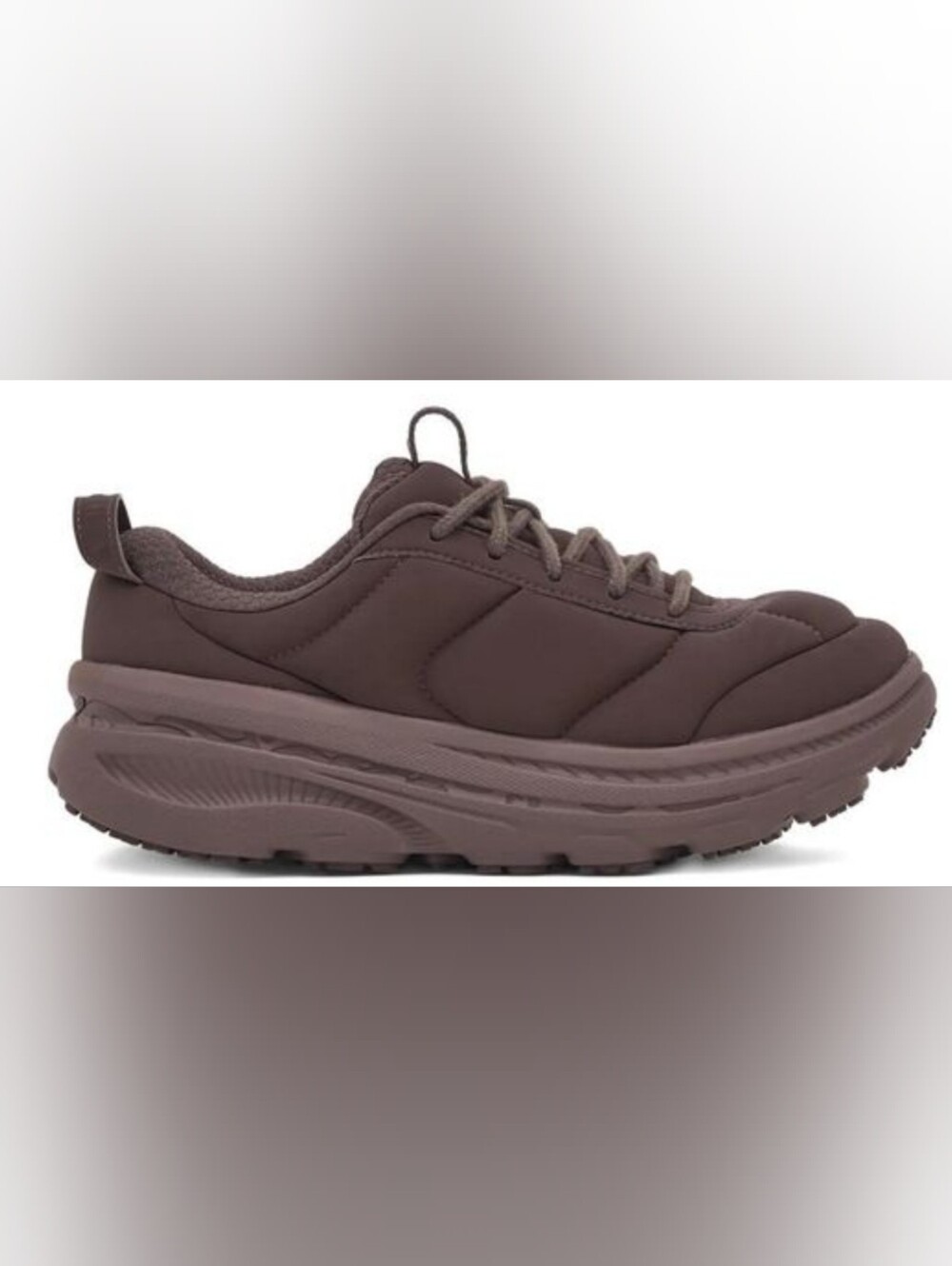Hoka/Marni-  One One,Unisex,   Brown Bondi B3Ls, Sneakers, Size 11.5,  W, M10.5.